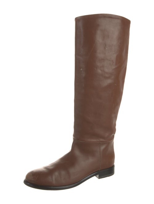 Marni Leather Riding Boots