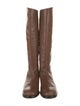 Marni Leather Riding Boots