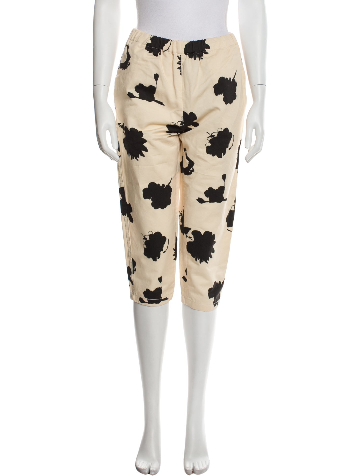 Marni Printed Straight Leg Pants