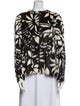 Marni Goat Fur Printed Fur Jacket