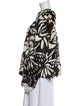 Marni Goat Fur Printed Fur Jacket