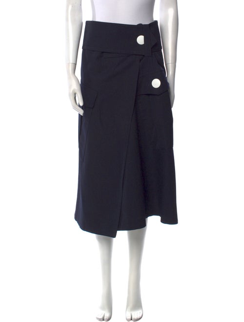 Marni Virgin Wool Midi Length Skirt