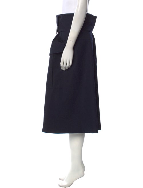 Marni Virgin Wool Midi Length Skirt