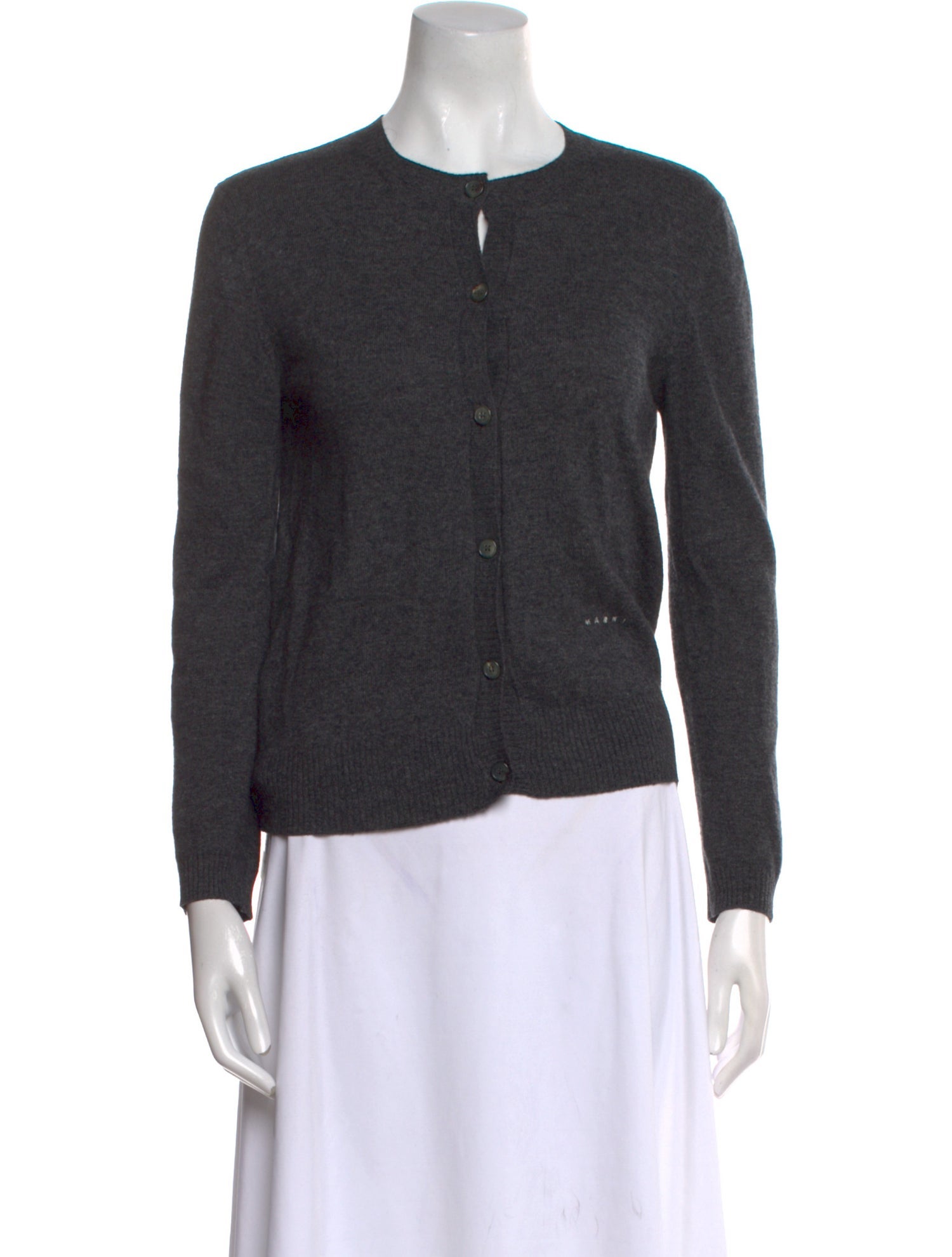 Marni Wool Scoop Neck Sweater