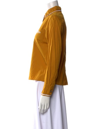 Marni Long Sleeve Button-Up Top