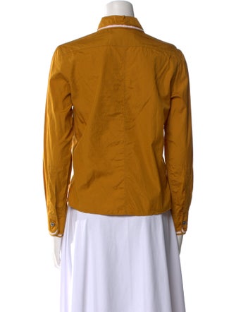 Marni Long Sleeve Button-Up Top