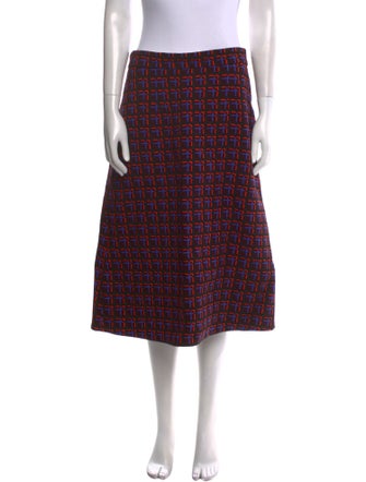 Marni Printed Knee-Length Skirt