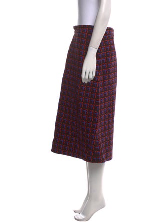 Marni Printed Knee-Length Skirt