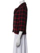 Marni Virgin Wool Plaid Print Blazer
