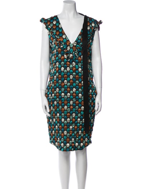 Marni Printed Knee-Length Dress