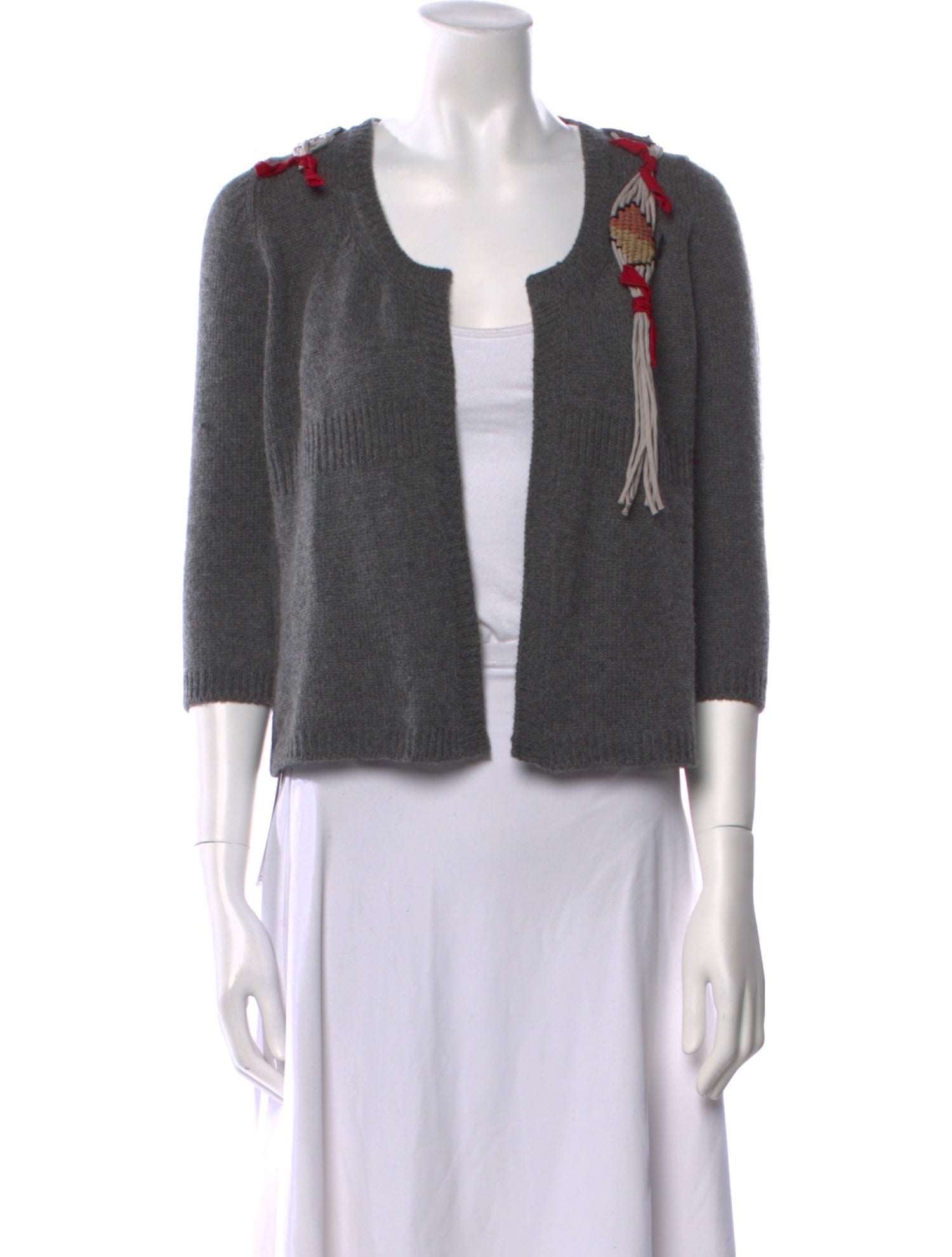 Marni Cashmere Open Front Sweater