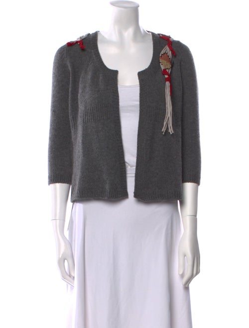 Marni Cashmere Open Front Sweater