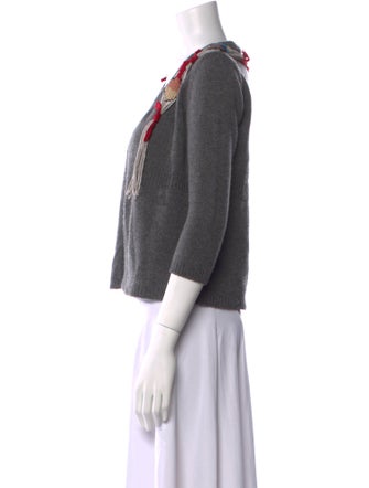 Marni Cashmere Open Front Sweater