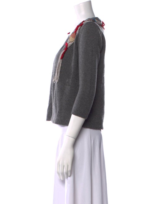 Marni Cashmere Open Front Sweater