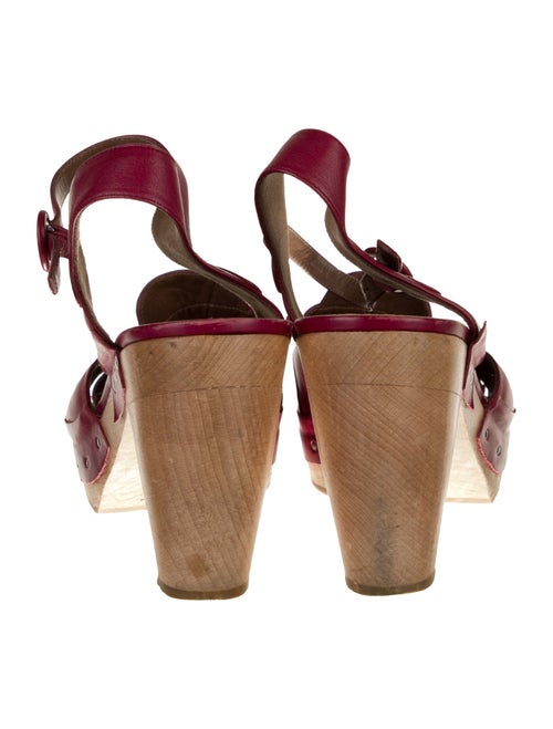 Marni Leather Slingback Pumps