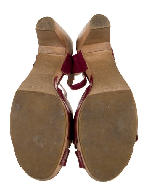 Marni Leather Slingback Pumps