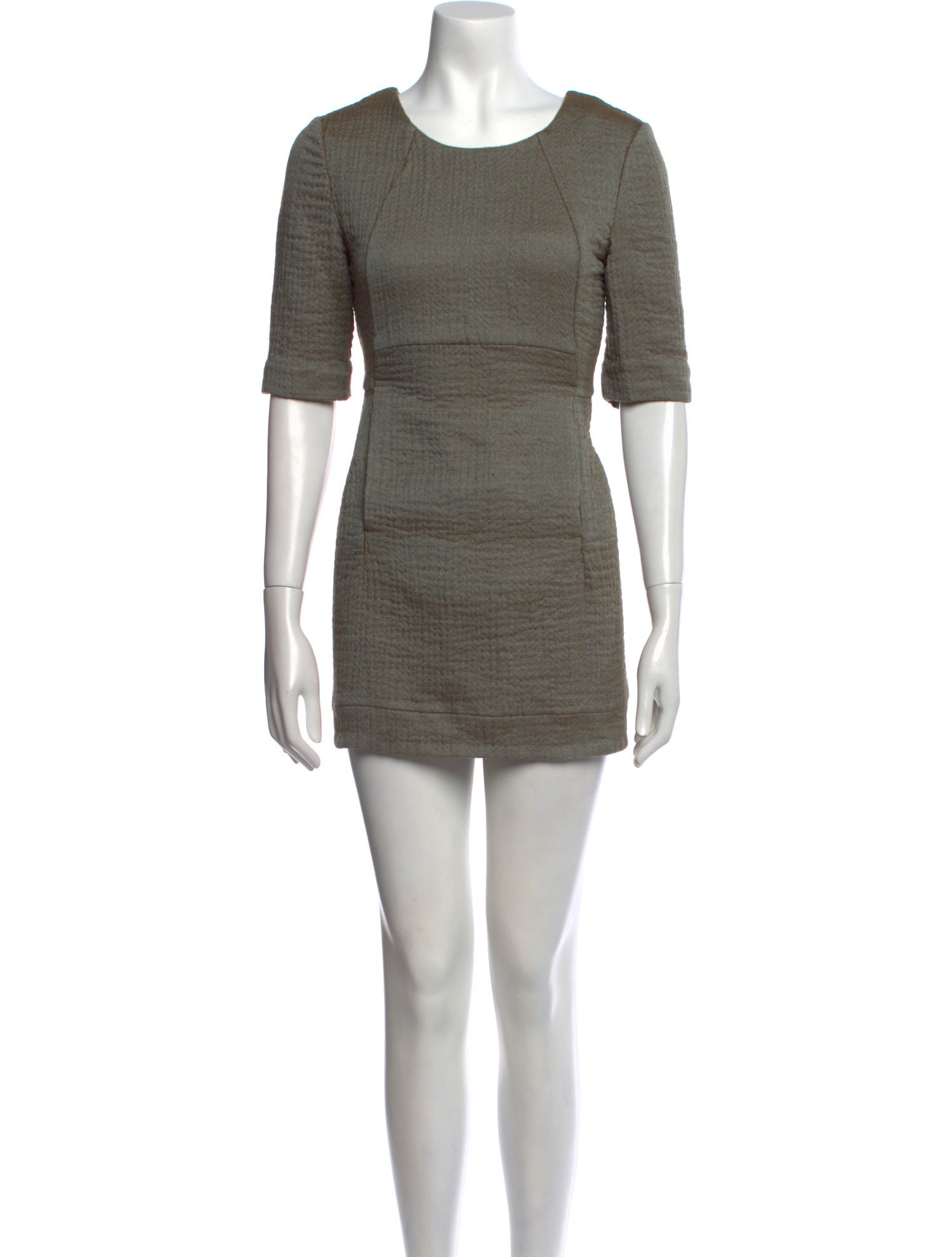 Marni Scoop Neck Mini Dress