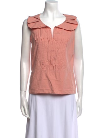 Marni V-Neck Sleeveless Top