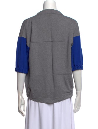 Marni Printed Mock Neck Sweatshirt