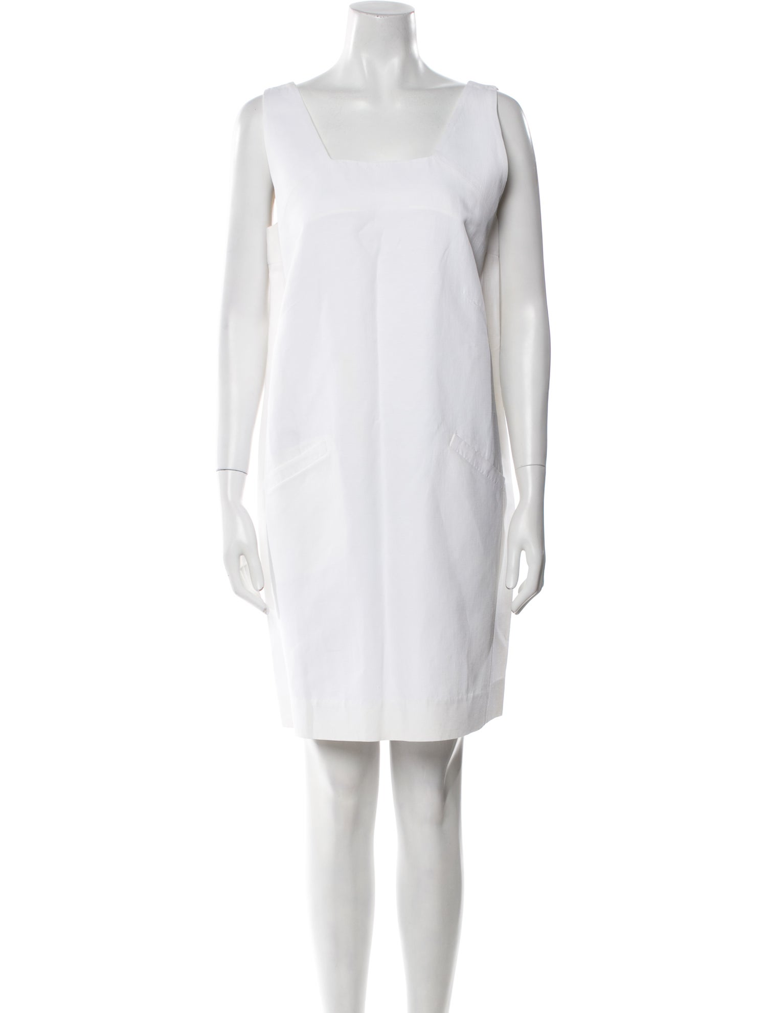 Marni Square Neckline Mini Dress