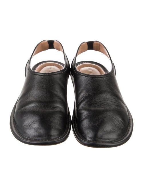 Marni Leather Slingback Flats