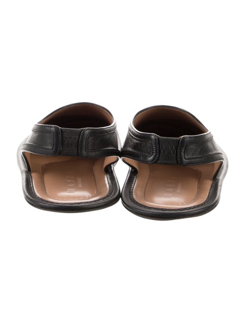 Marni Leather Slingback Flats