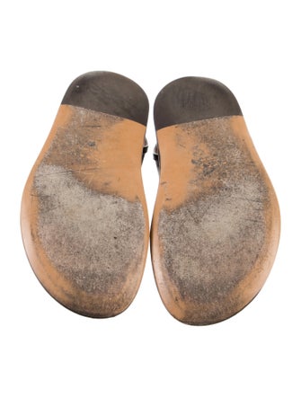 Marni Leather Slingback Flats