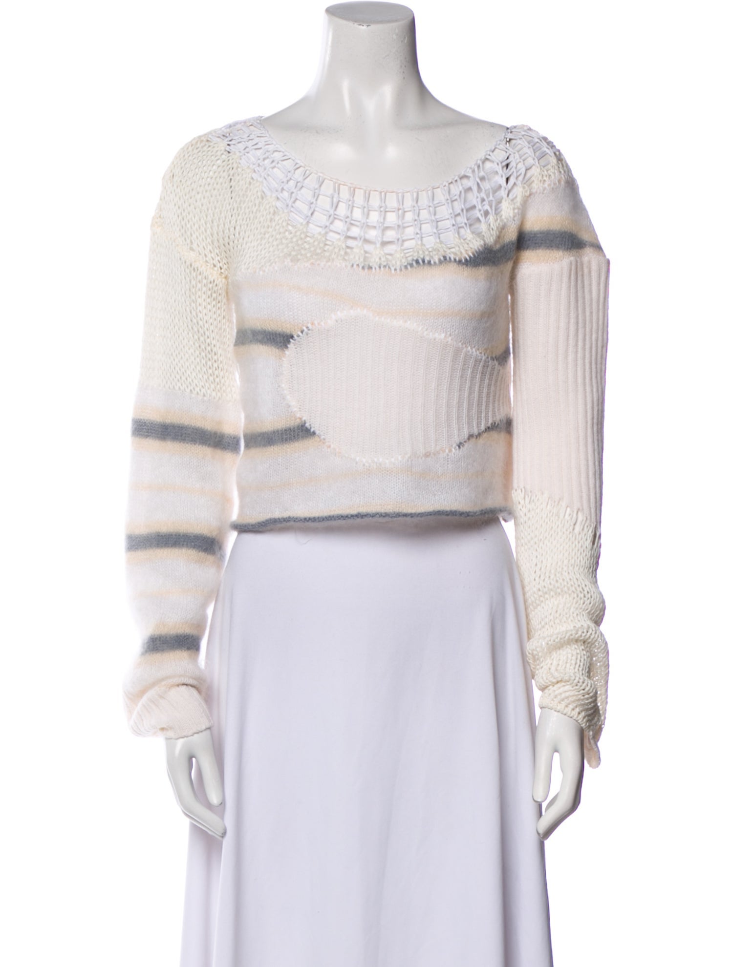 Marni Mohair Striped Sweater