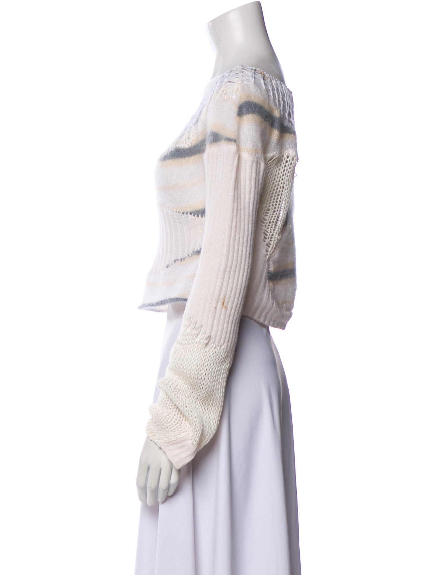 Marni Mohair Striped Sweater