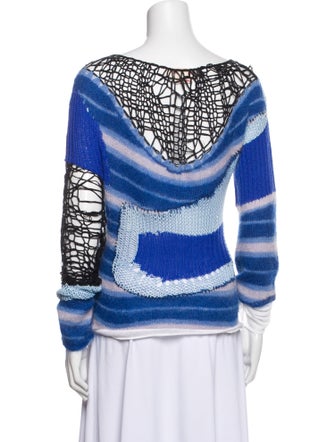 Marni Mohair Printed Sweater