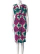 Marni Printed Knee-Length Dress