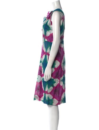 Marni Printed Knee-Length Dress