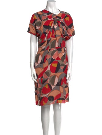Marni Printed Mini Dress