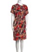 Marni Printed Mini Dress