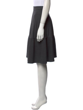 Marni Pleated Accents Knee-Length Skirt
