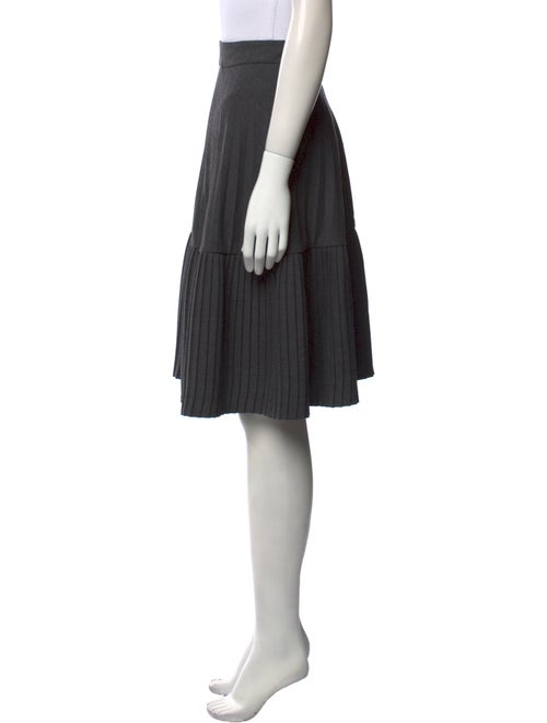 Marni Pleated Accents Knee-Length Skirt