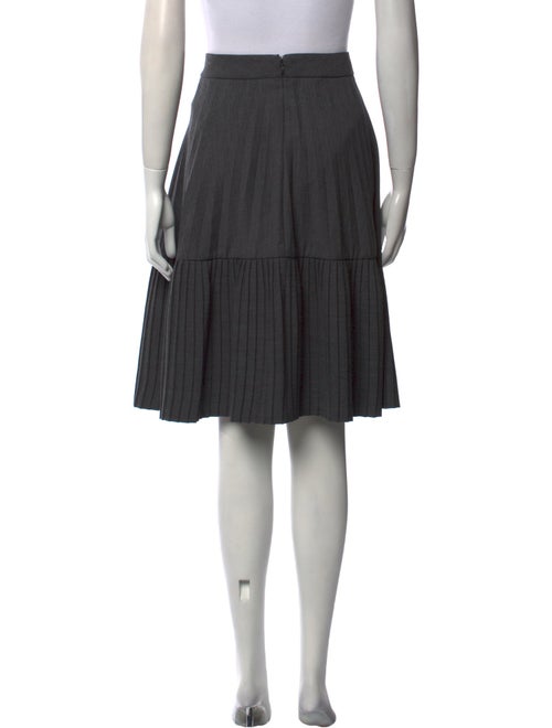 Marni Pleated Accents Knee-Length Skirt