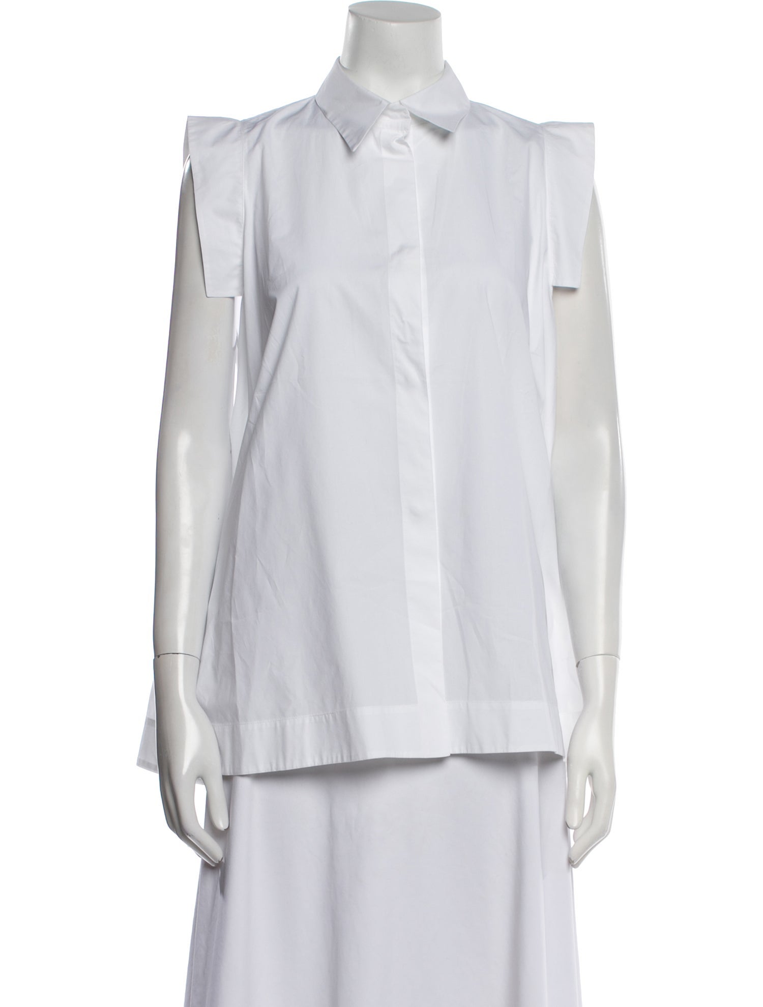 Marni Sleeveless Button-Up Top