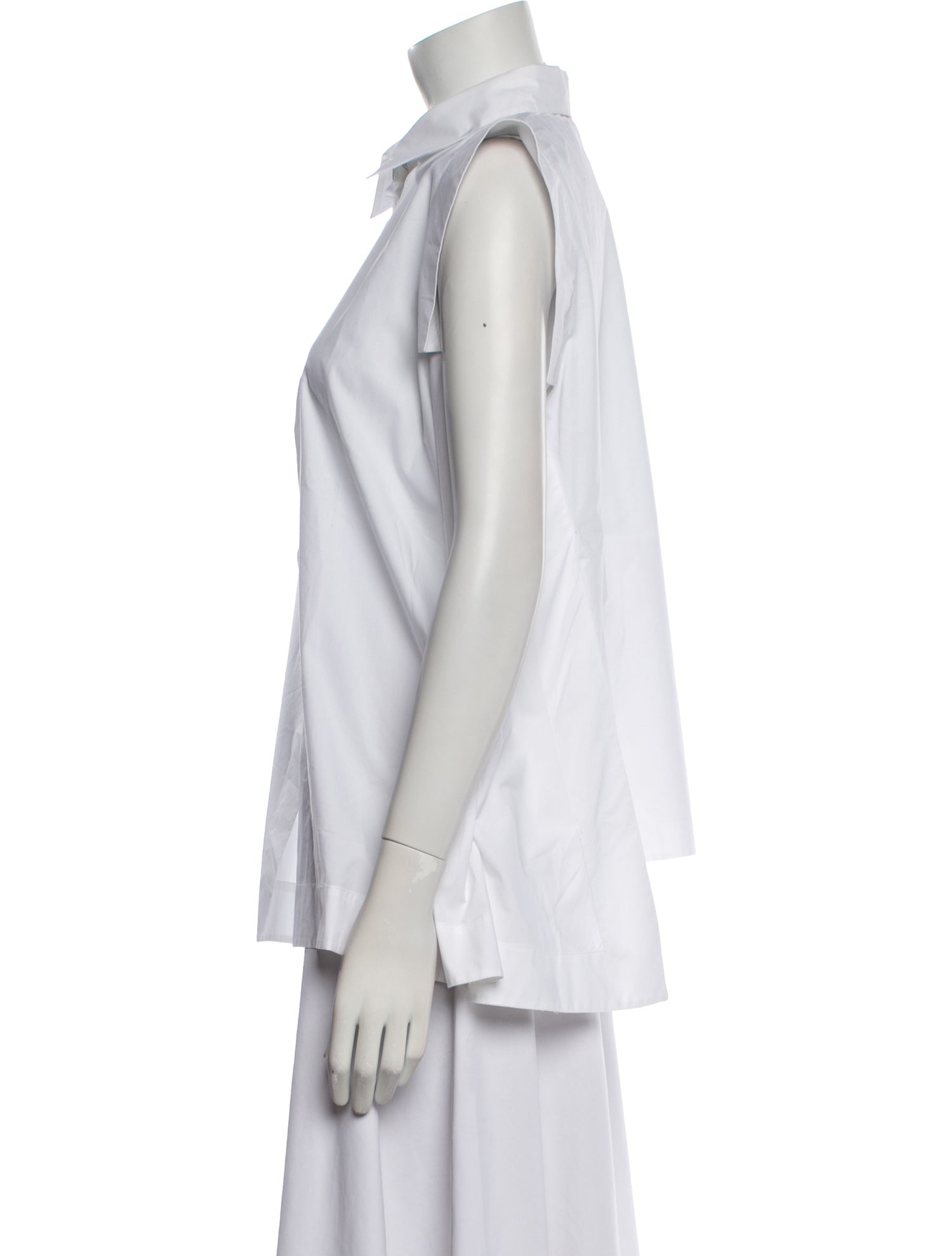 Marni Sleeveless Button-Up Top