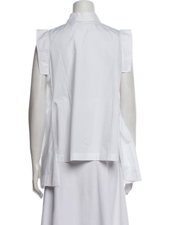 Marni Sleeveless Button-Up Top