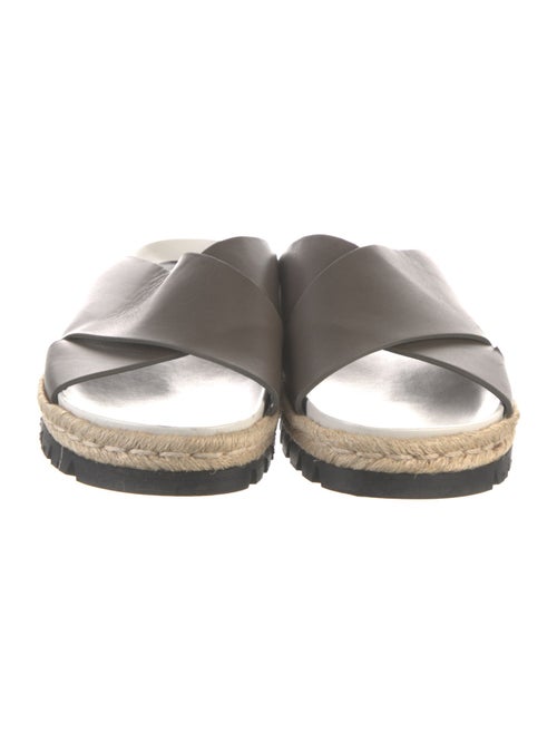 Marni Leather Espadrilles