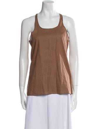 Marni Scoop Neck Sleeveless Top