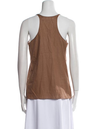 Marni Scoop Neck Sleeveless Top