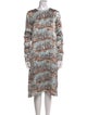 Marni Printed Mini Dress