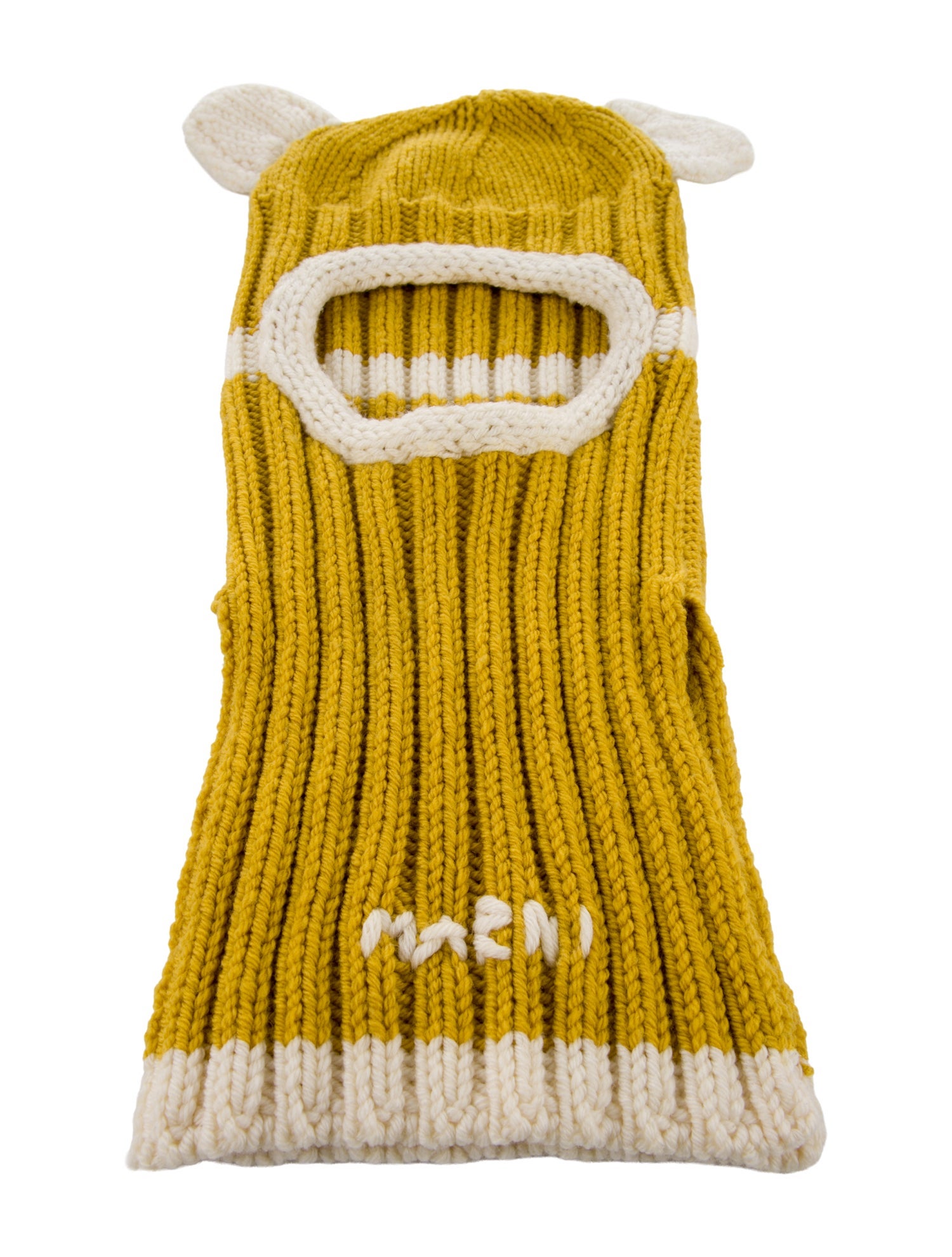 Marni Knit Head Animal Beanie Hat