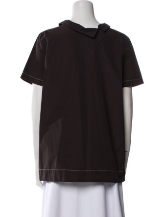 Marni Crew Neck Short Sleeve Sweatshirt