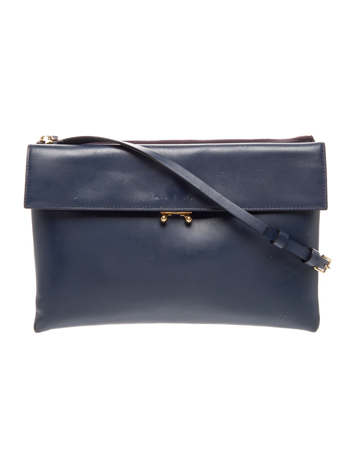 Marni Leather Crossbody Bag