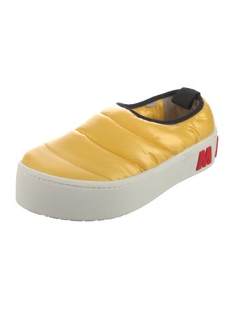 Marni Nylon Graphic Print Sneakers