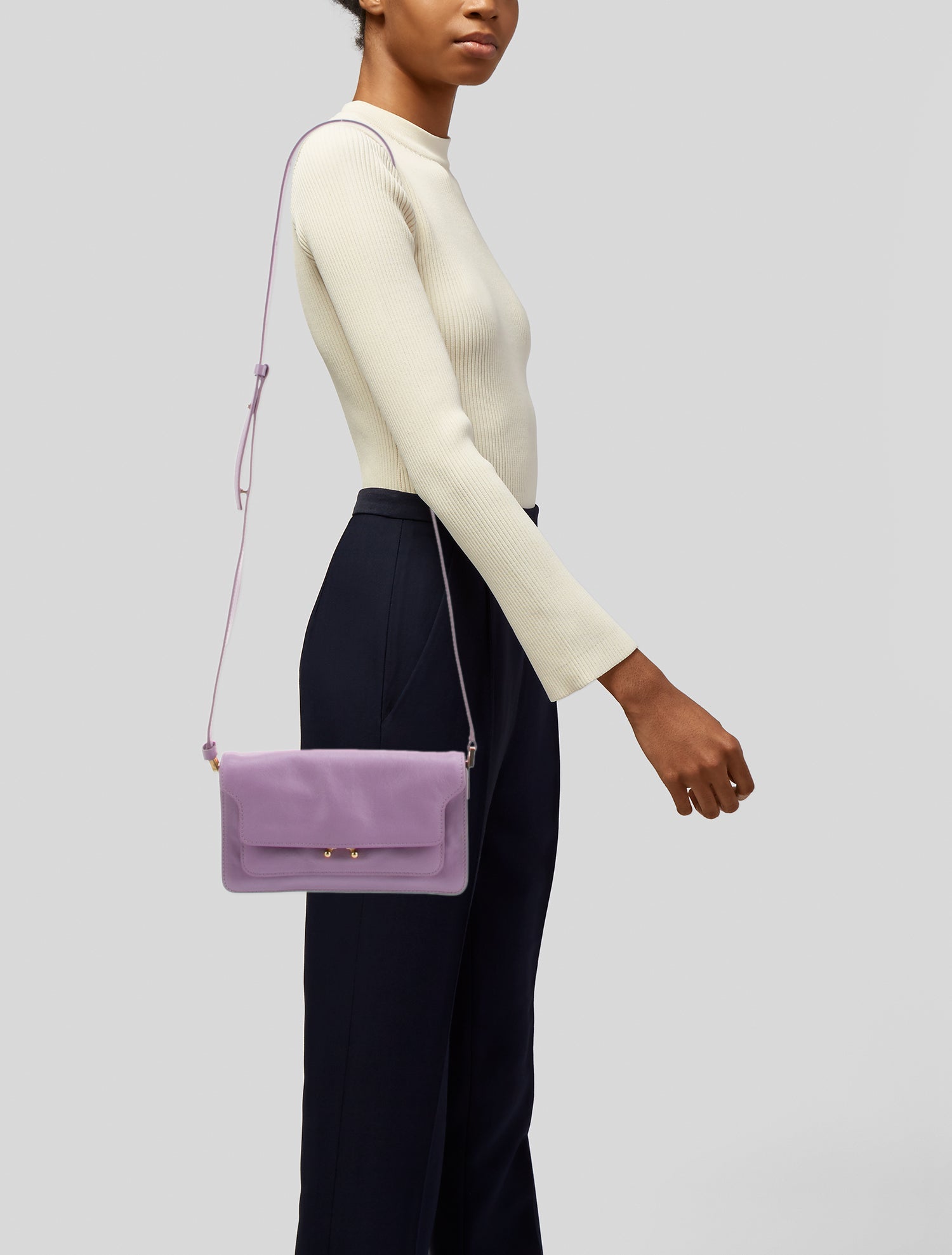 Marni Leather Crossbody Bag