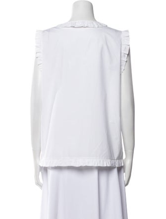 Marni Scoop Neck Sleeveless Top